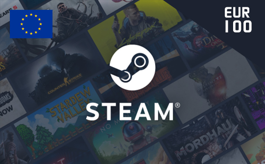 Steam充值卡-100欧元